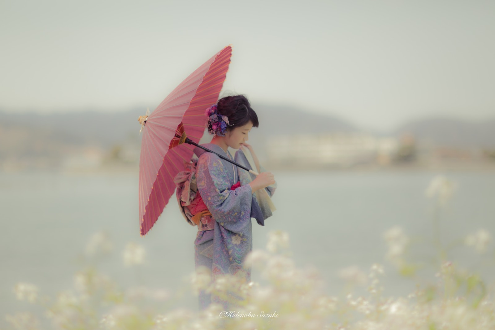 着物の女性